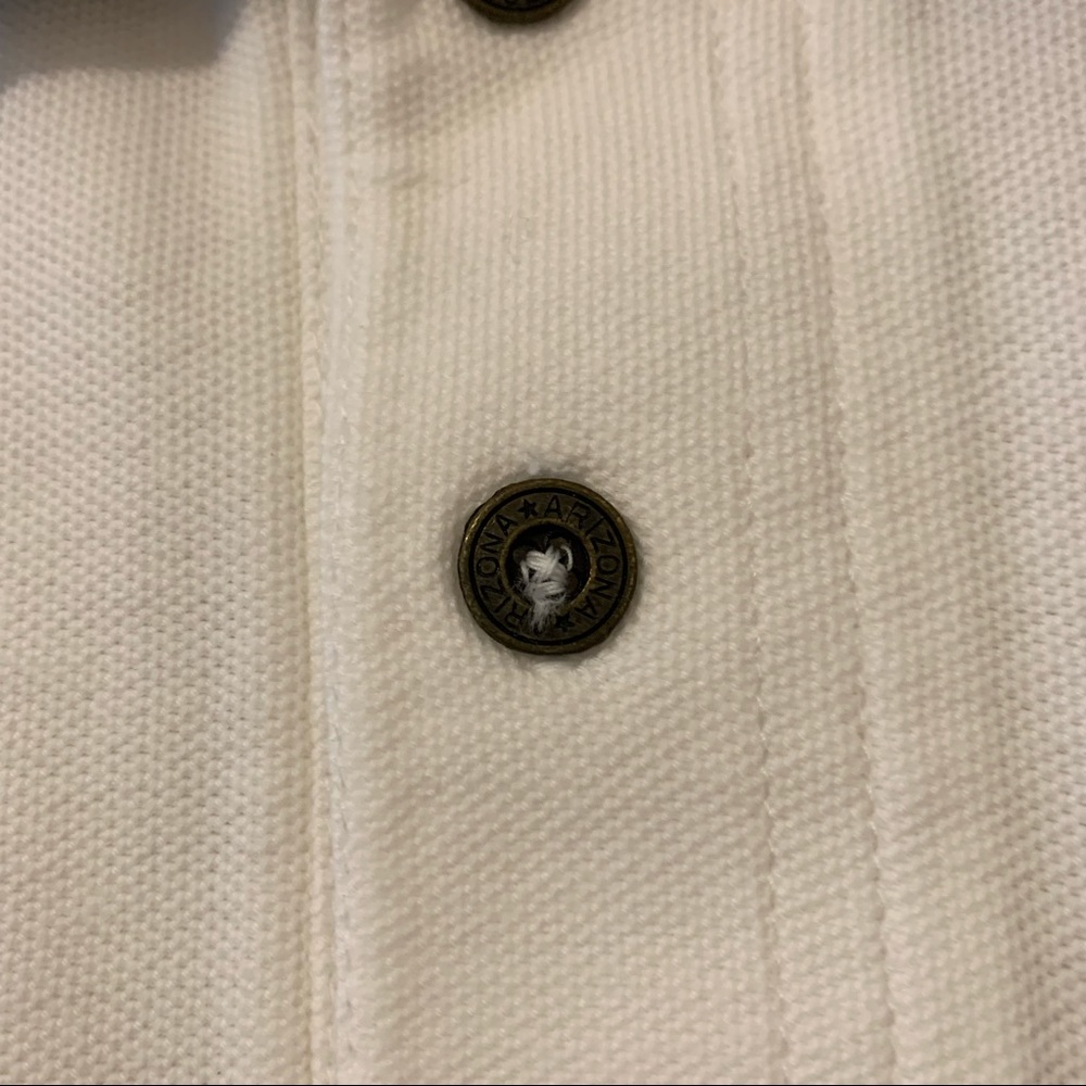 Vintage Arizona Kahlua Iced Coffee Promo Polo Shirt Large - Picture 7 of 10